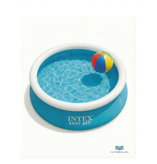 Надувной круглый бассейн 244x61см, Intex 28106 Easy Set, 1942 л