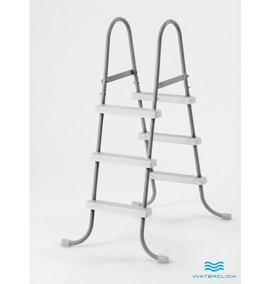 Лестница для бассейнов INTEX 28065, высота - 107 см, 3 ступеньки, без площадки