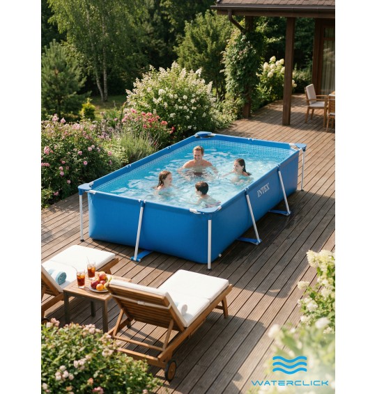 Бассейн каркасный прямоугольный Intex 28270NP - 220x150x60см; 1662л.