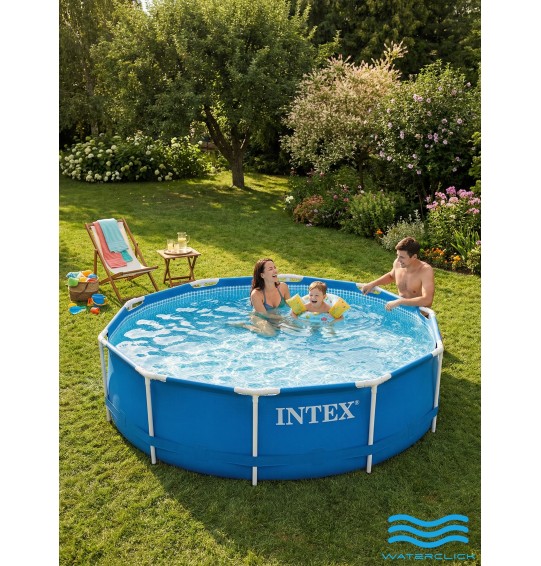 Каркасный бассейн Intex 28210 Metal Frame, 366x76см, 6503л